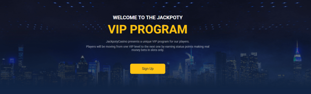 VIP Club & Loyalty Points Jackpoty